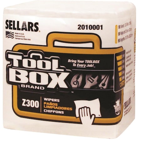 Sellars Wipers, Box, 8-1/2X16-1/2In, Sheets 135, Whi 20200 2020002